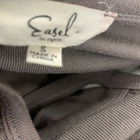 EASEL‎ OMBRÉ LONG SLEEVE OVERSIZE TOP SIZE S - Picture 5 of 7